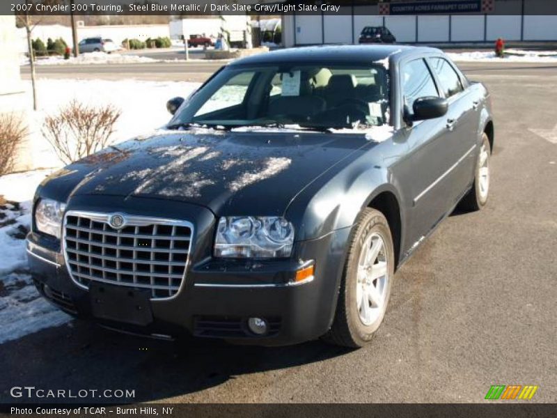 Steel Blue Metallic / Dark Slate Gray/Light Slate Gray 2007 Chrysler 300 Touring