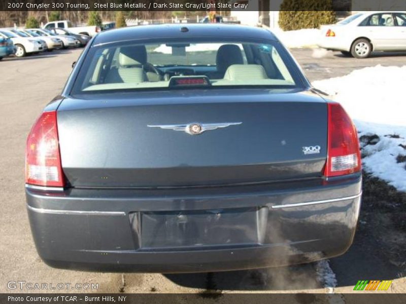 Steel Blue Metallic / Dark Slate Gray/Light Slate Gray 2007 Chrysler 300 Touring