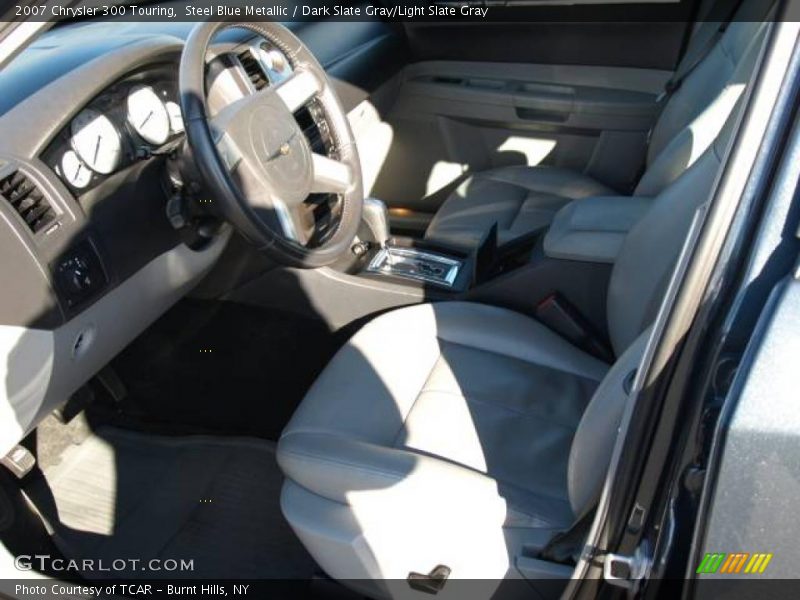 Steel Blue Metallic / Dark Slate Gray/Light Slate Gray 2007 Chrysler 300 Touring