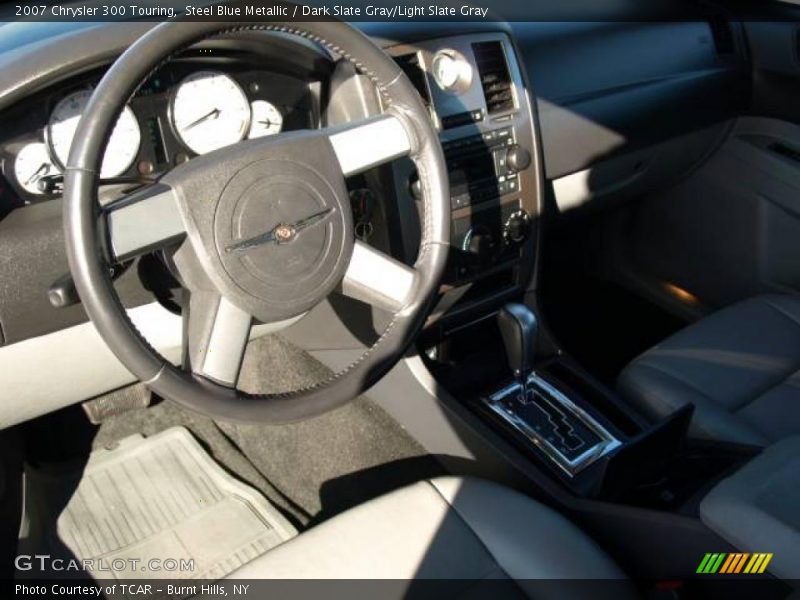 Steel Blue Metallic / Dark Slate Gray/Light Slate Gray 2007 Chrysler 300 Touring