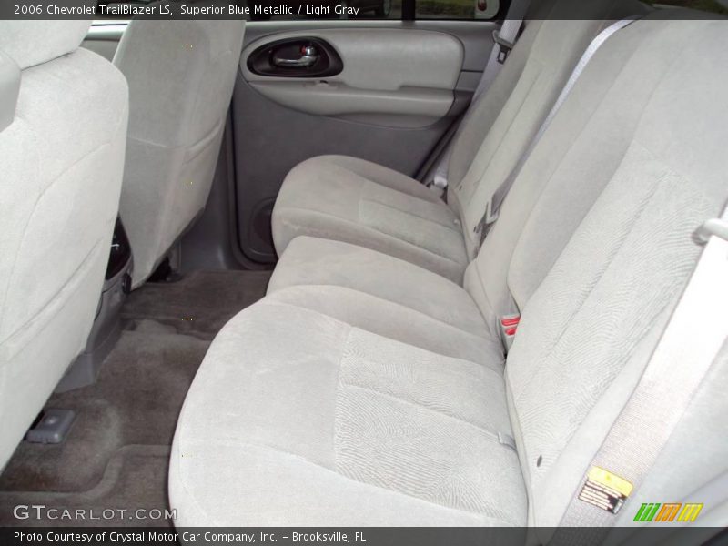 Superior Blue Metallic / Light Gray 2006 Chevrolet TrailBlazer LS