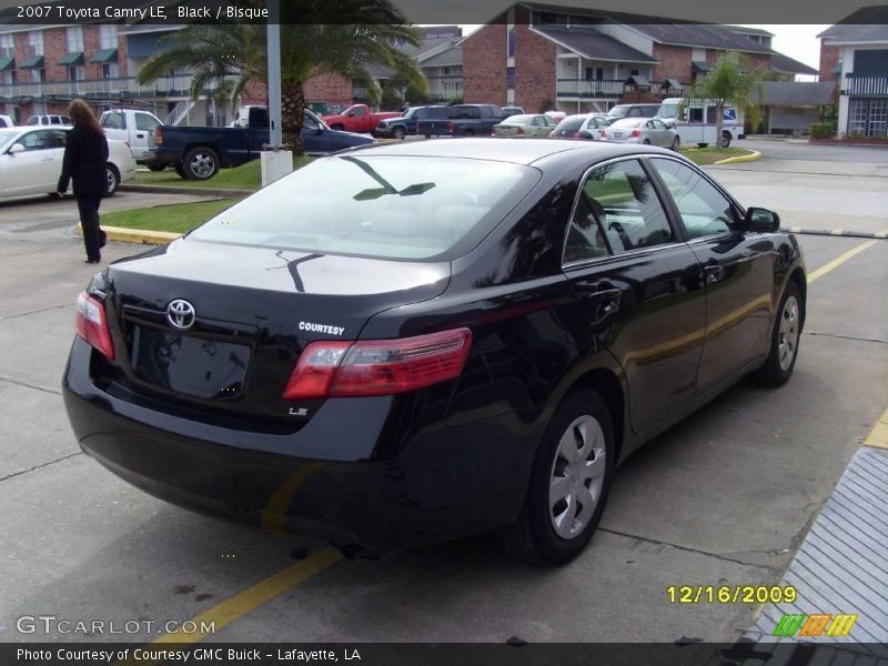 Black / Bisque 2007 Toyota Camry LE
