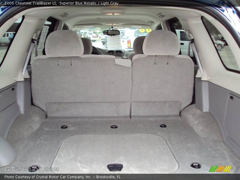 Superior Blue Metallic / Light Gray 2006 Chevrolet TrailBlazer LS