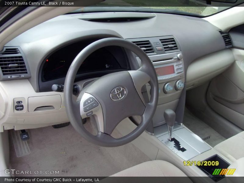 Black / Bisque 2007 Toyota Camry LE