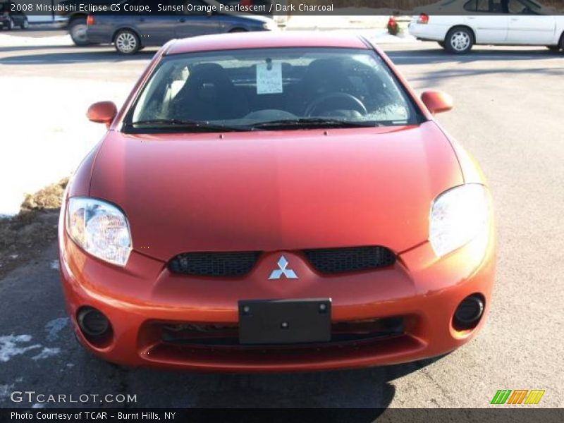 Sunset Orange Pearlescent / Dark Charcoal 2008 Mitsubishi Eclipse GS Coupe