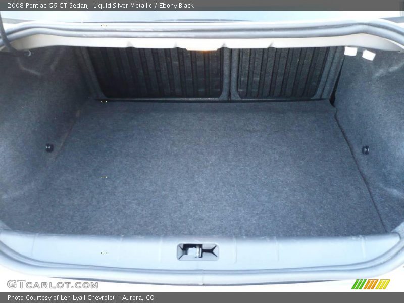 Liquid Silver Metallic / Ebony Black 2008 Pontiac G6 GT Sedan