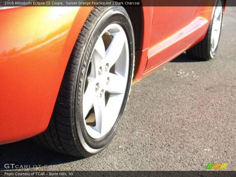 Sunset Orange Pearlescent / Dark Charcoal 2008 Mitsubishi Eclipse GS Coupe