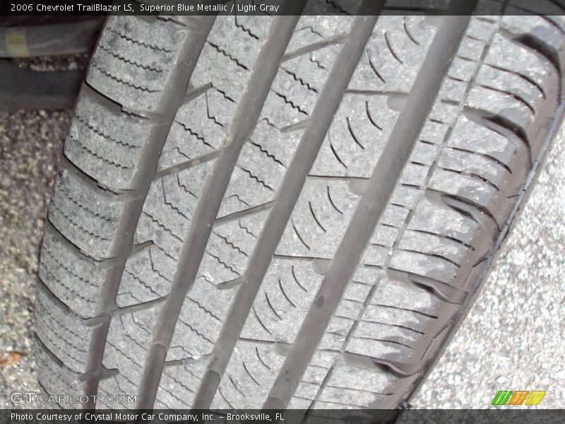 Superior Blue Metallic / Light Gray 2006 Chevrolet TrailBlazer LS