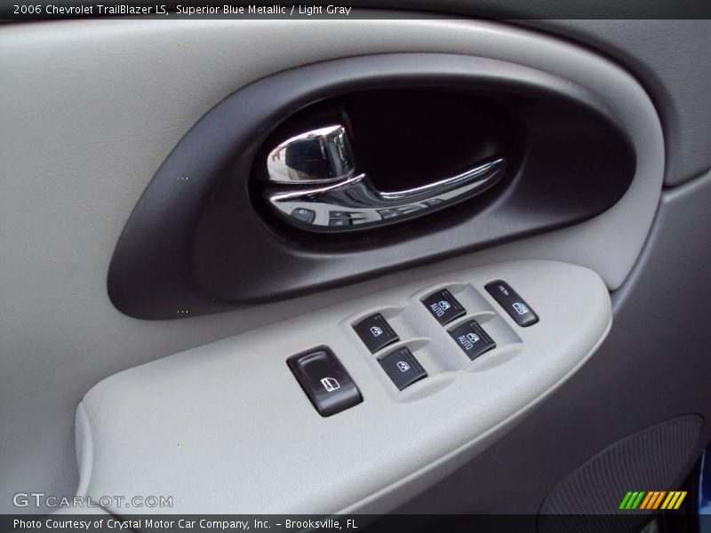 Superior Blue Metallic / Light Gray 2006 Chevrolet TrailBlazer LS