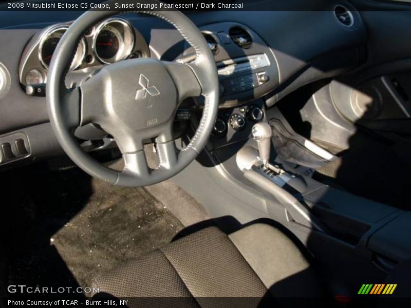 Sunset Orange Pearlescent / Dark Charcoal 2008 Mitsubishi Eclipse GS Coupe