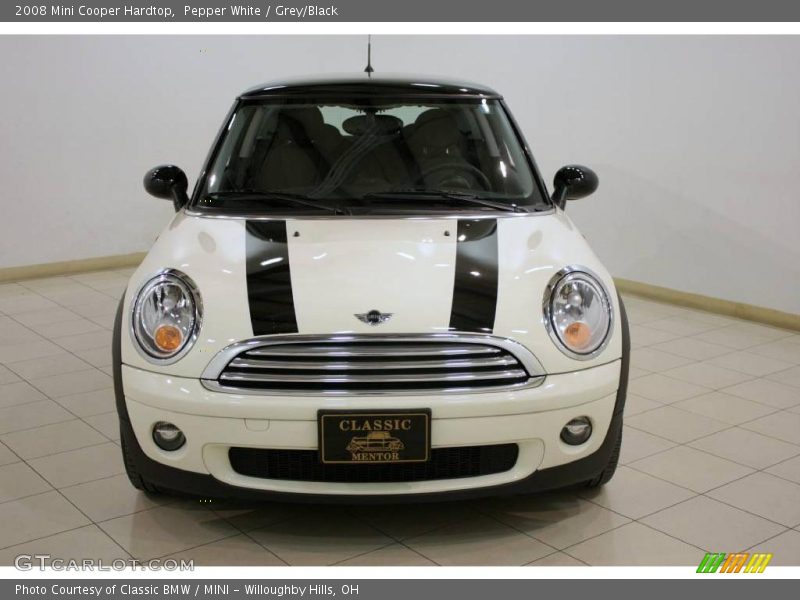 Pepper White / Grey/Black 2008 Mini Cooper Hardtop