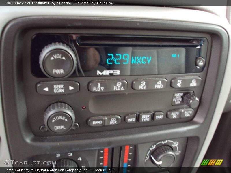 Superior Blue Metallic / Light Gray 2006 Chevrolet TrailBlazer LS
