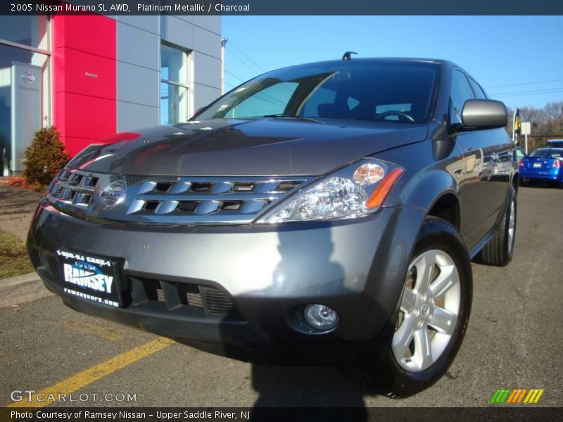 Platinum Metallic / Charcoal 2005 Nissan Murano SL AWD