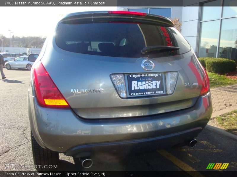 Platinum Metallic / Charcoal 2005 Nissan Murano SL AWD