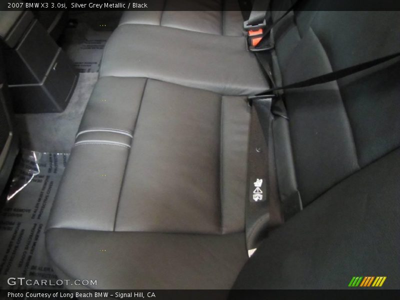Silver Grey Metallic / Black 2007 BMW X3 3.0si