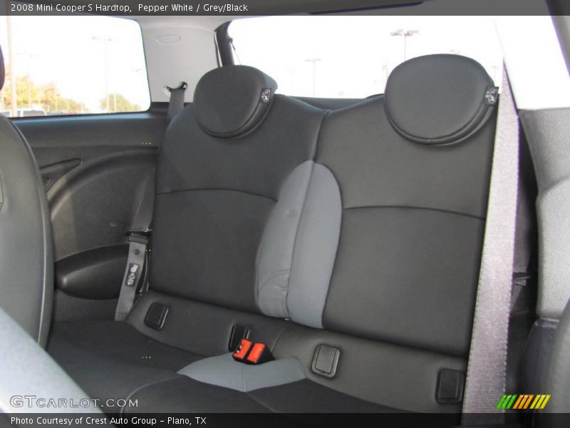 Pepper White / Grey/Black 2008 Mini Cooper S Hardtop