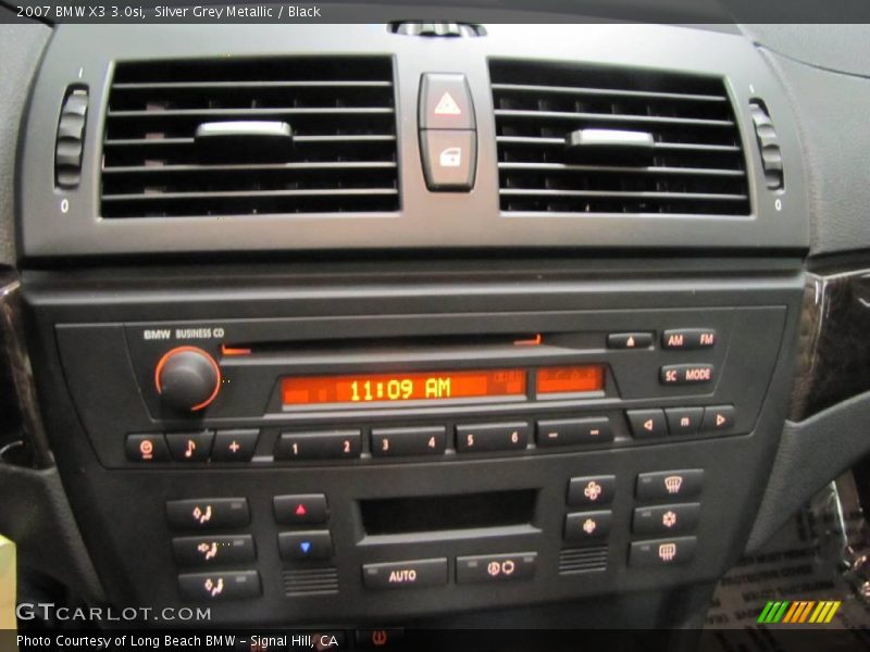 Silver Grey Metallic / Black 2007 BMW X3 3.0si