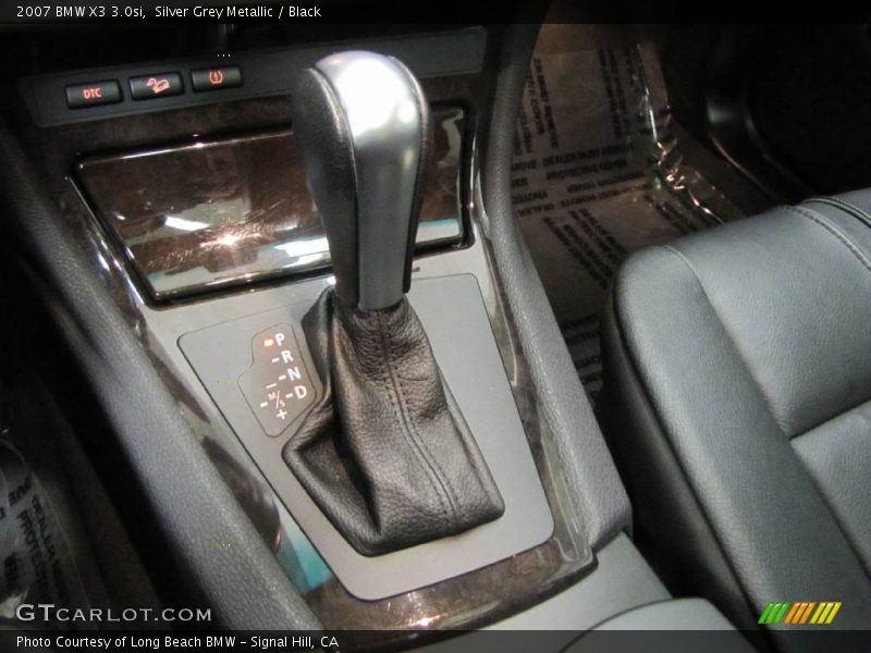 Silver Grey Metallic / Black 2007 BMW X3 3.0si