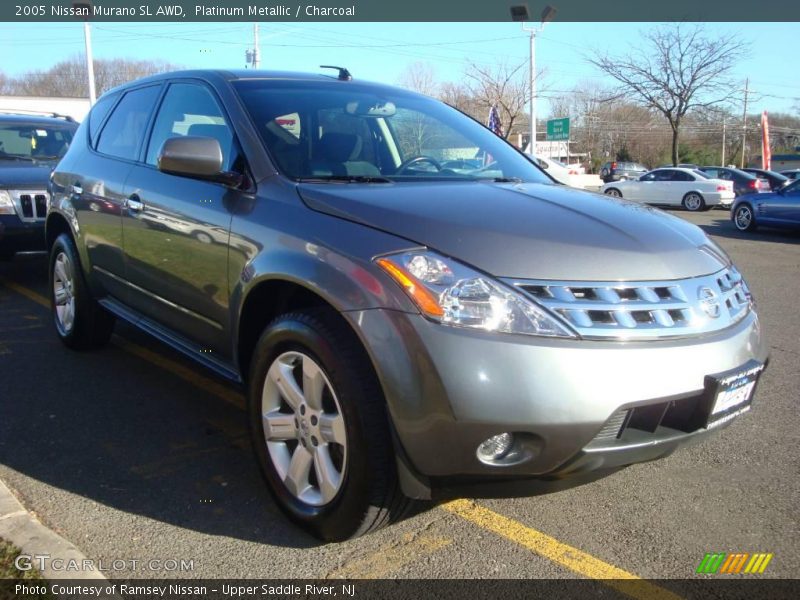 Platinum Metallic / Charcoal 2005 Nissan Murano SL AWD