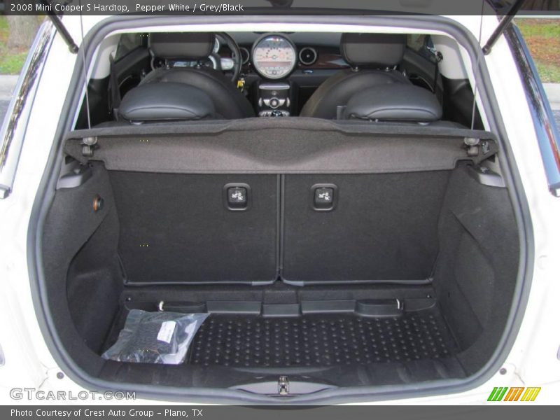 Pepper White / Grey/Black 2008 Mini Cooper S Hardtop