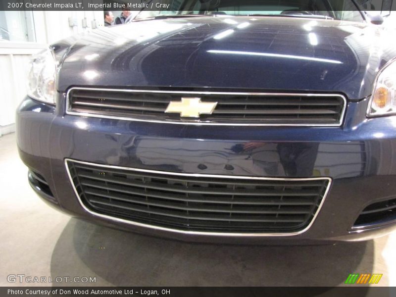 Imperial Blue Metallic / Gray 2007 Chevrolet Impala LT