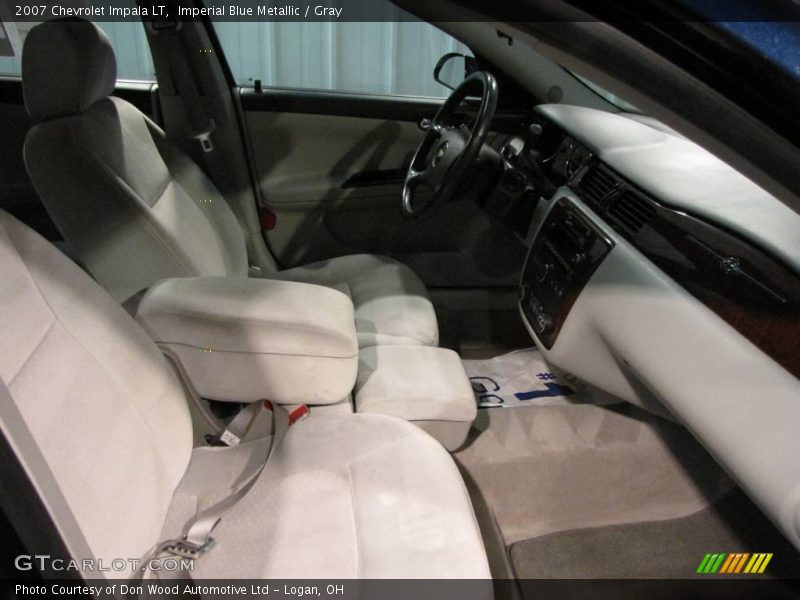 Imperial Blue Metallic / Gray 2007 Chevrolet Impala LT