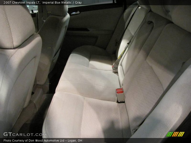 Imperial Blue Metallic / Gray 2007 Chevrolet Impala LT