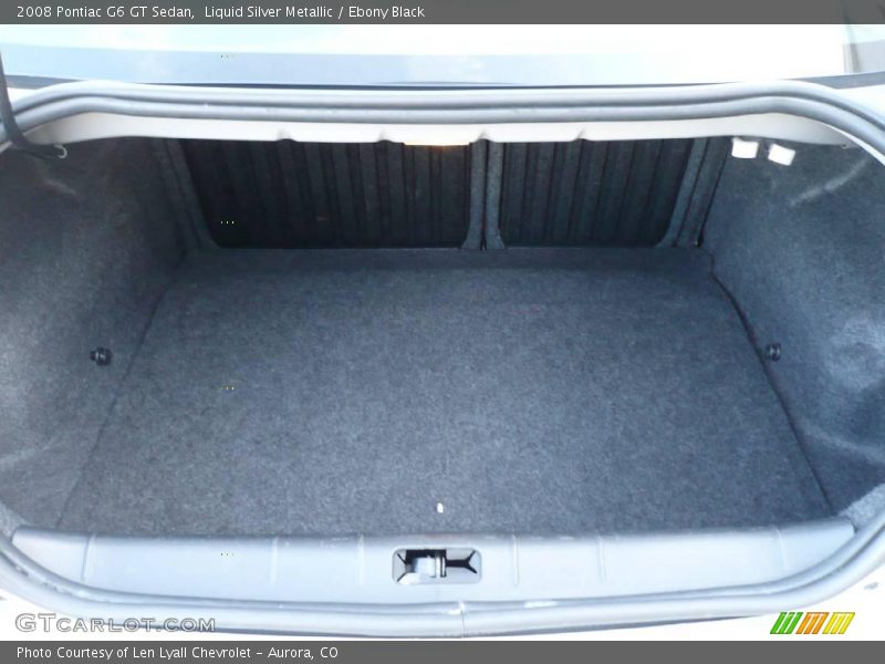 Liquid Silver Metallic / Ebony Black 2008 Pontiac G6 GT Sedan
