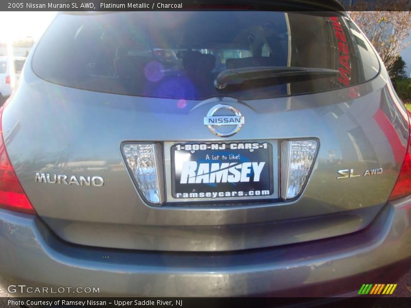 Platinum Metallic / Charcoal 2005 Nissan Murano SL AWD