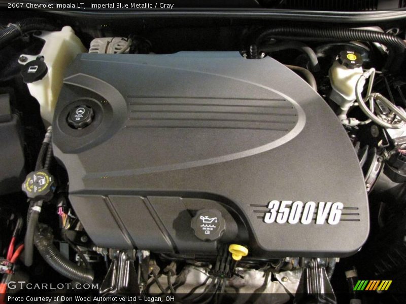 Imperial Blue Metallic / Gray 2007 Chevrolet Impala LT