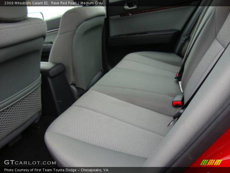 Rave Red Pearl / Medium Gray 2009 Mitsubishi Galant ES