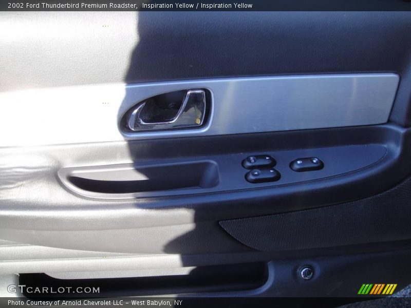 Inspiration Yellow / Inspiration Yellow 2002 Ford Thunderbird Premium Roadster