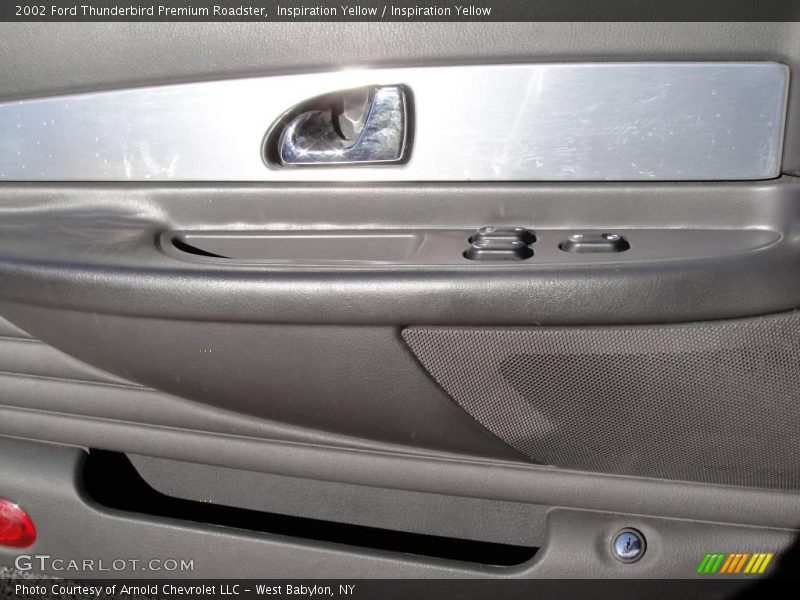 Inspiration Yellow / Inspiration Yellow 2002 Ford Thunderbird Premium Roadster