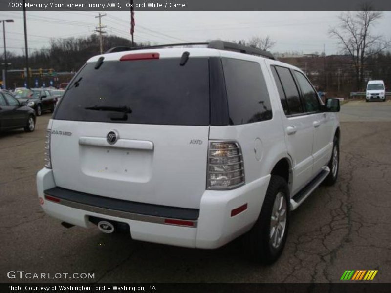 Oxford White / Camel 2006 Mercury Mountaineer Luxury AWD