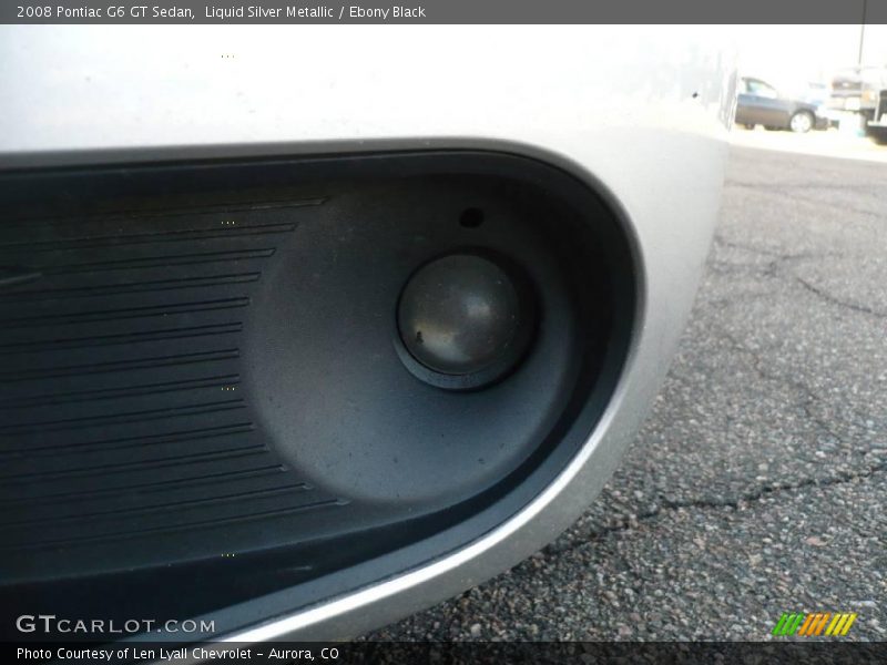 Liquid Silver Metallic / Ebony Black 2008 Pontiac G6 GT Sedan