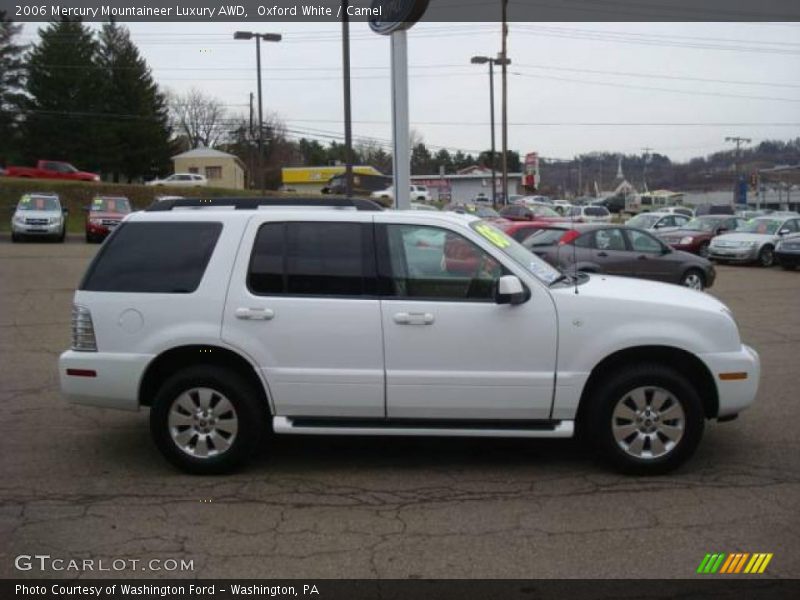 Oxford White / Camel 2006 Mercury Mountaineer Luxury AWD