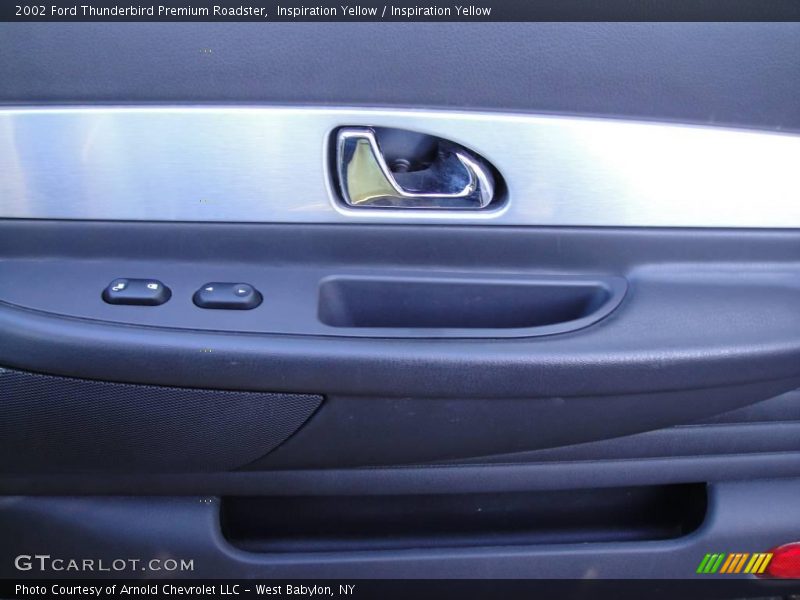 Inspiration Yellow / Inspiration Yellow 2002 Ford Thunderbird Premium Roadster