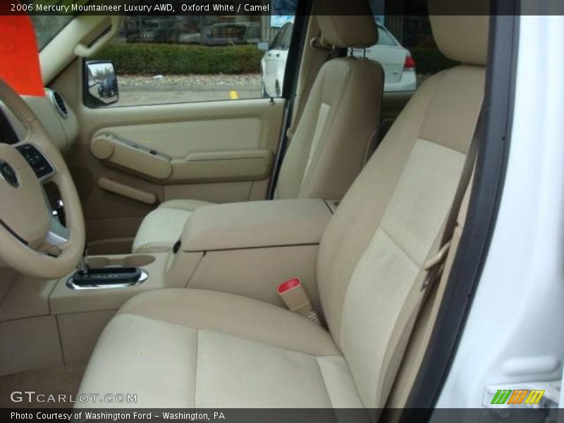 Oxford White / Camel 2006 Mercury Mountaineer Luxury AWD