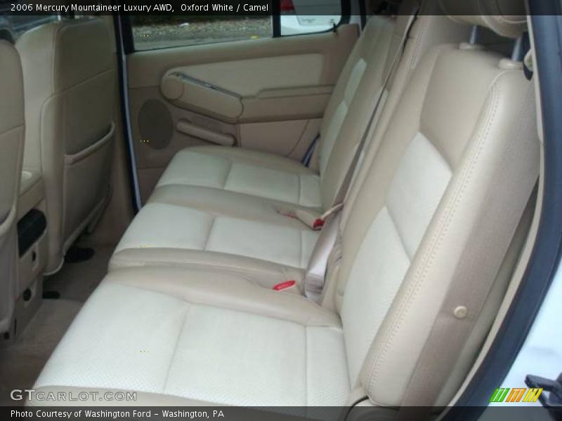 Oxford White / Camel 2006 Mercury Mountaineer Luxury AWD