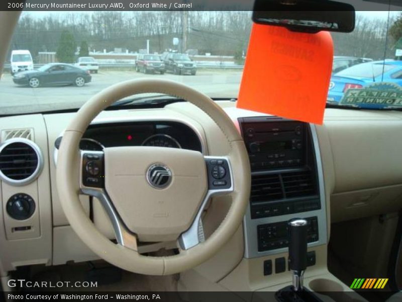 Oxford White / Camel 2006 Mercury Mountaineer Luxury AWD