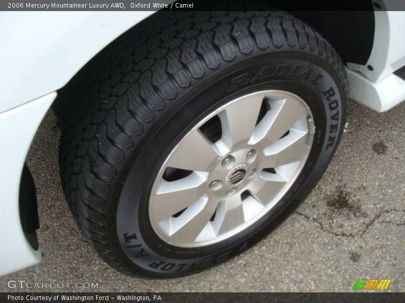Oxford White / Camel 2006 Mercury Mountaineer Luxury AWD