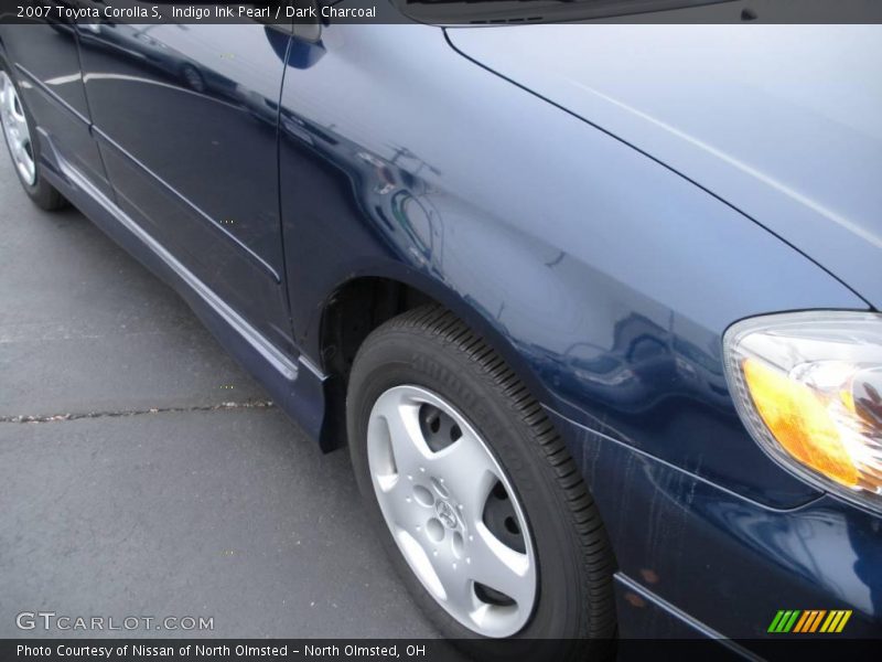 Indigo Ink Pearl / Dark Charcoal 2007 Toyota Corolla S