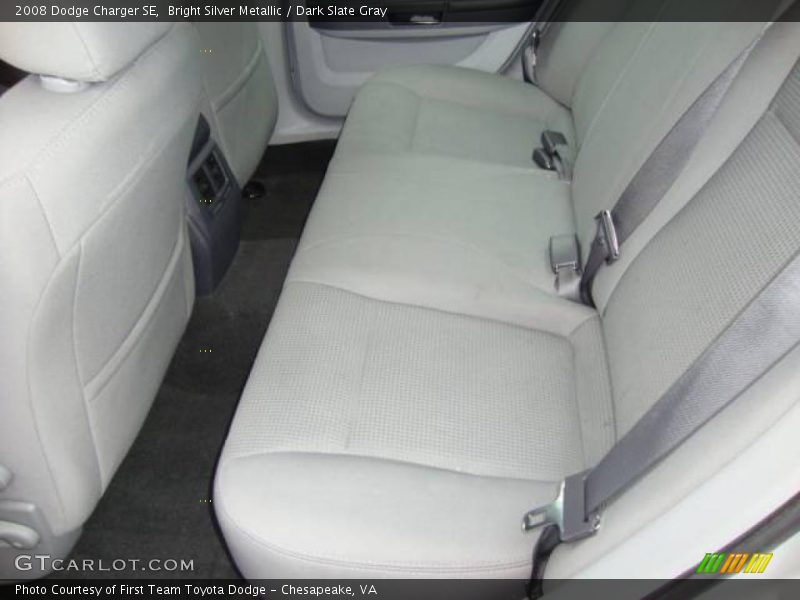Bright Silver Metallic / Dark Slate Gray 2008 Dodge Charger SE