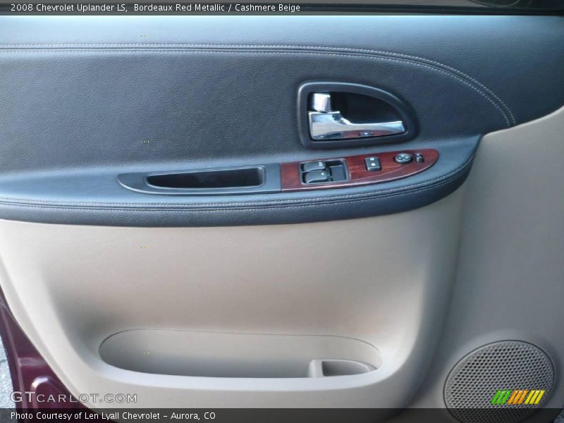 Bordeaux Red Metallic / Cashmere Beige 2008 Chevrolet Uplander LS