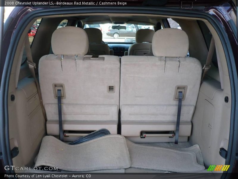 Bordeaux Red Metallic / Cashmere Beige 2008 Chevrolet Uplander LS