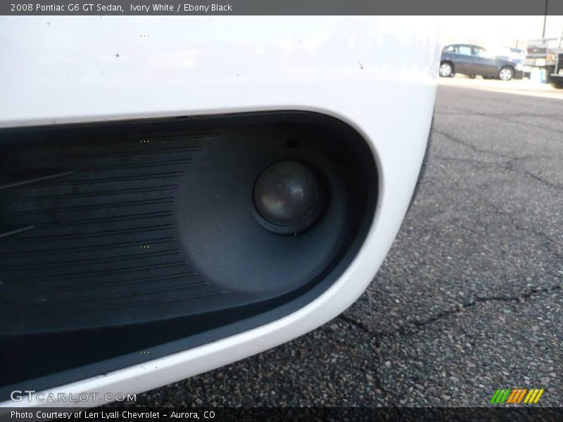 Ivory White / Ebony Black 2008 Pontiac G6 GT Sedan