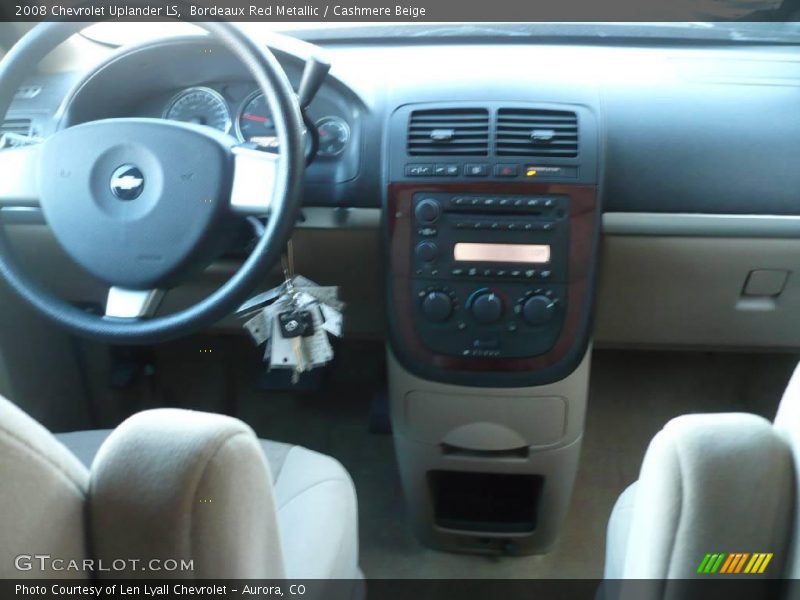 Bordeaux Red Metallic / Cashmere Beige 2008 Chevrolet Uplander LS