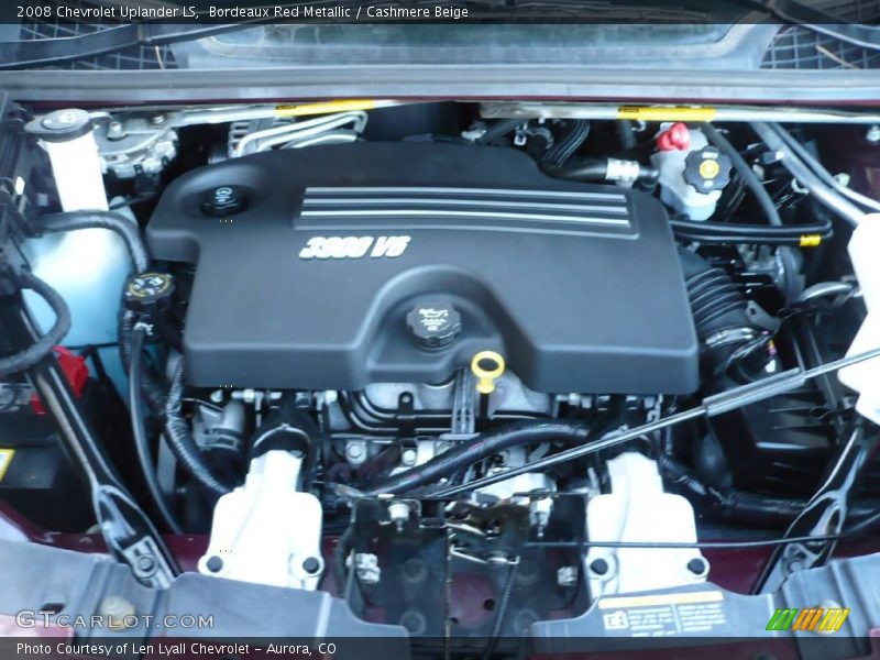 Bordeaux Red Metallic / Cashmere Beige 2008 Chevrolet Uplander LS