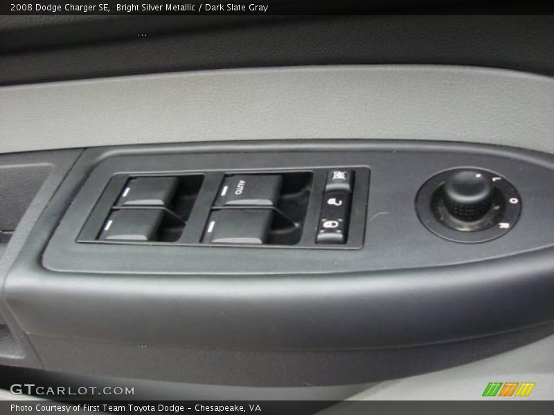 Bright Silver Metallic / Dark Slate Gray 2008 Dodge Charger SE