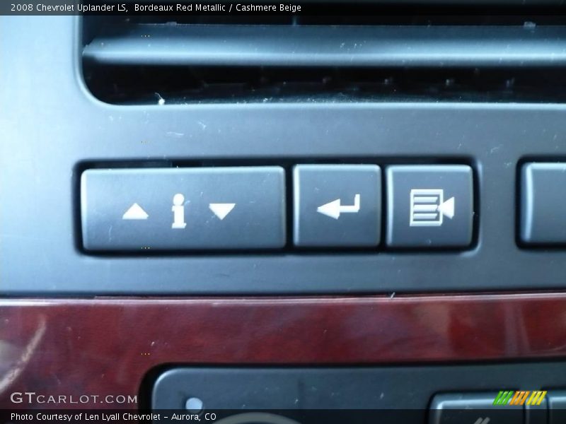 Bordeaux Red Metallic / Cashmere Beige 2008 Chevrolet Uplander LS